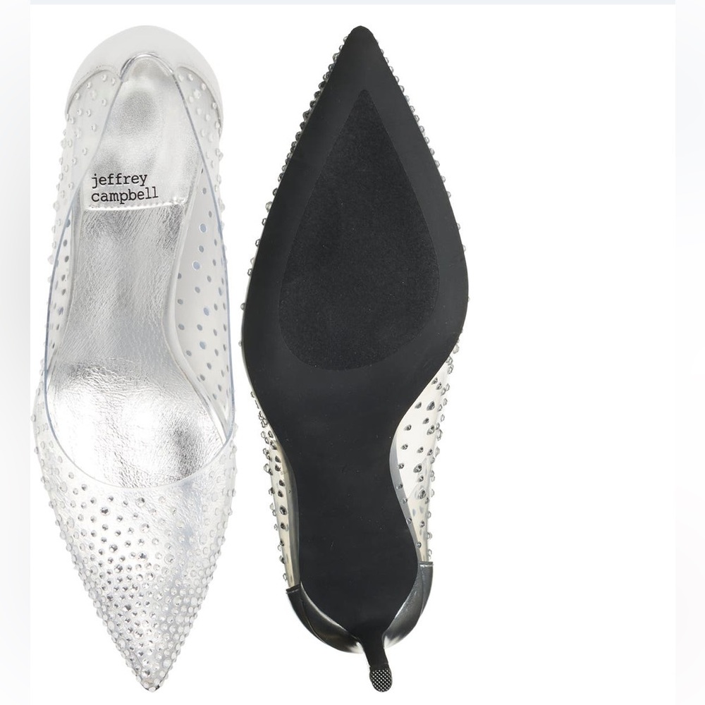 Jeffrey Campbell Crystaline Rhinestone Pump - NEW in box and never worn.